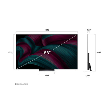 LG OLED 83-Inch EVO C5 4K – 144Hz Smart TV – AI Magic Remote WebOS25 2025, OLED83C56LA
