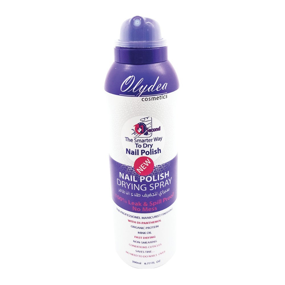 Olydea, Nail Polish Drying Spray 200 Ml -White