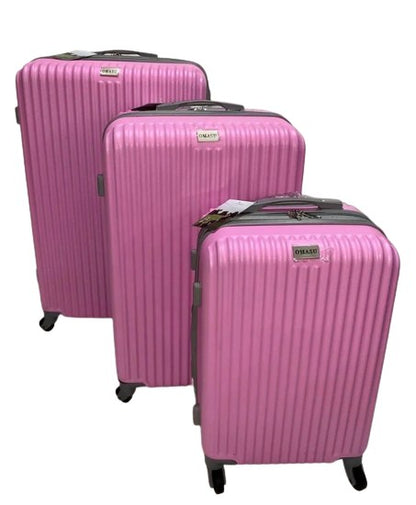 Omasu, Luggage Sets Expandable PC+ABS Durable Suitcase TSA Lock, Available in Different Colors