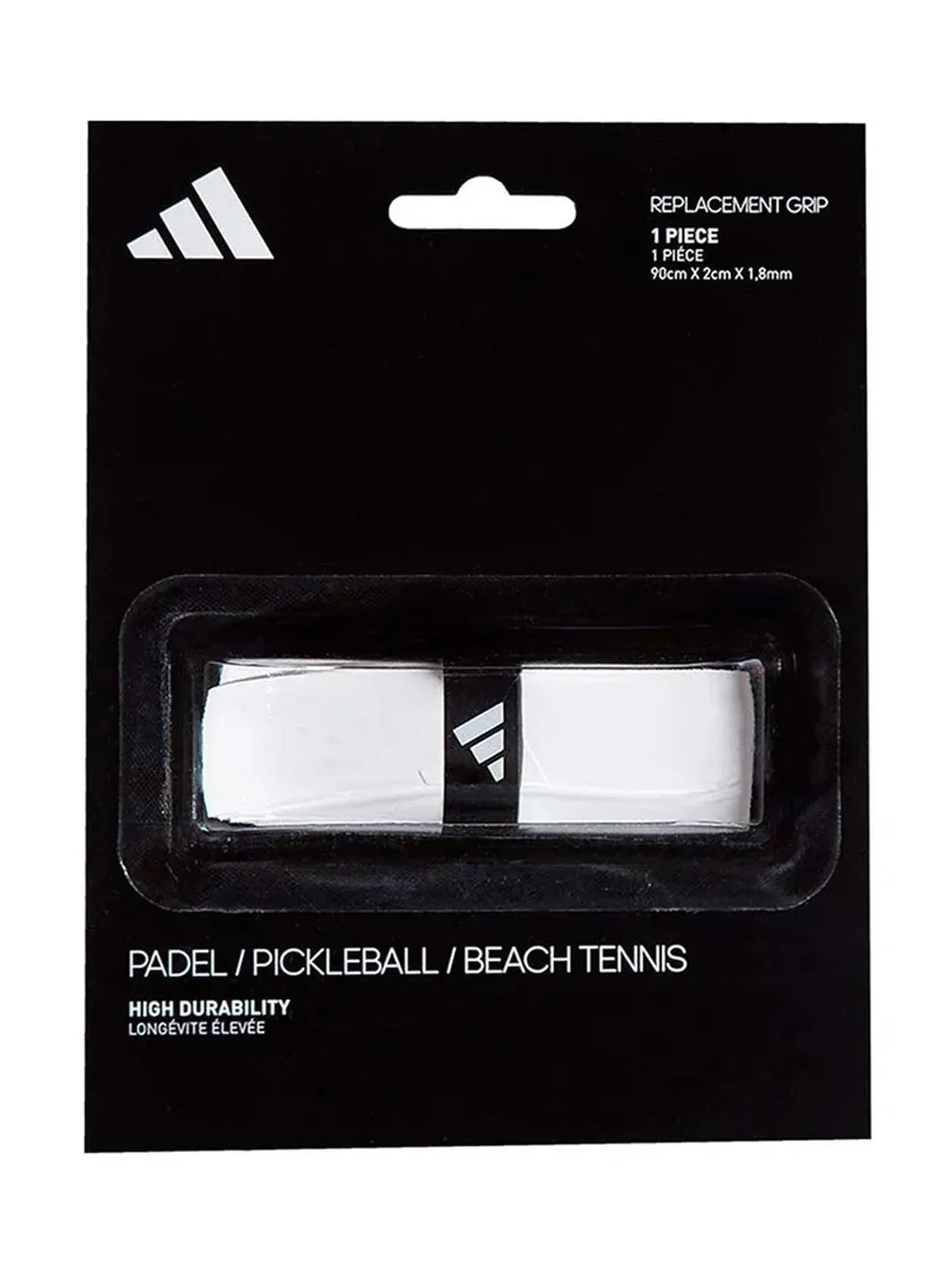 AFP PADEL REPLACEMENT GRIP LOGO PERFORMANCE WHITE