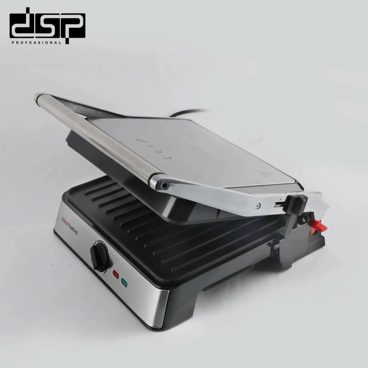 DSP Contact Grill 2200W, KB1105 non-stick coating plate, temperature control 105 degree & 180 Degree