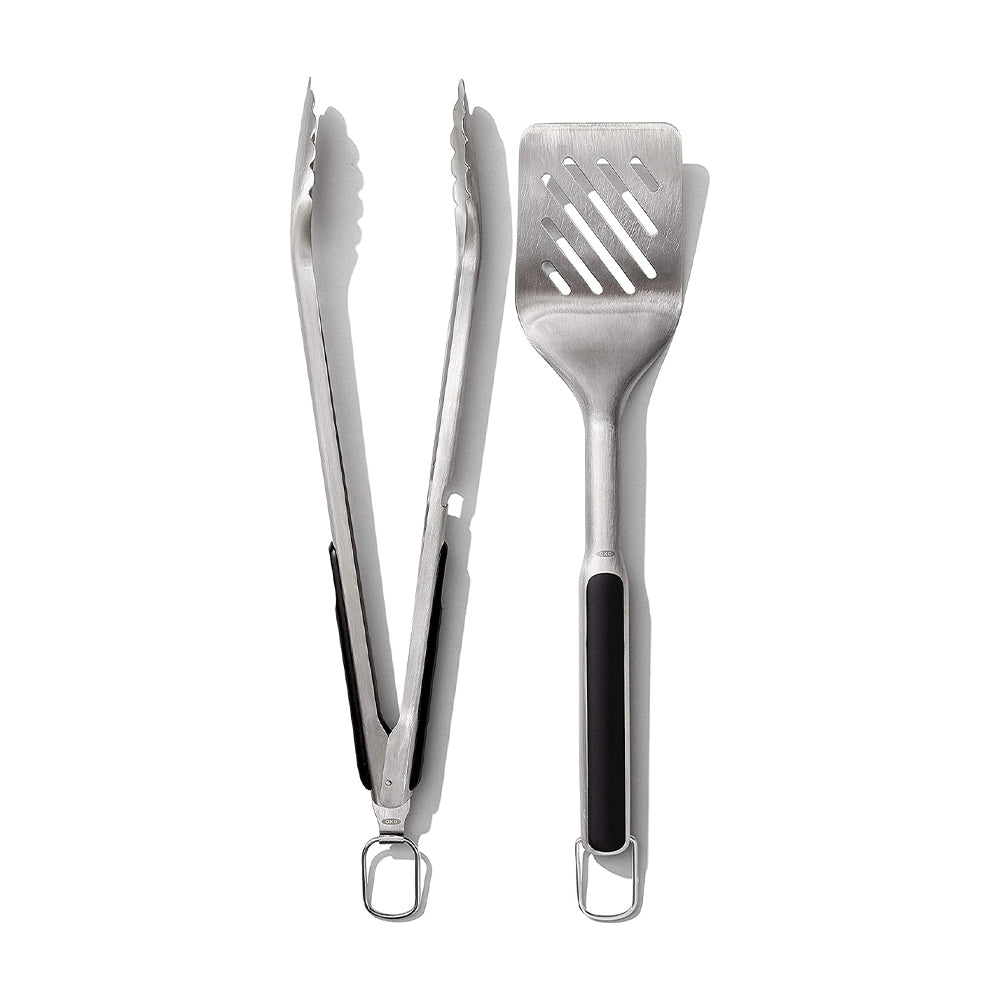 OXO Good Grips Grilling Turner and Tongs Set, OXO-11320200