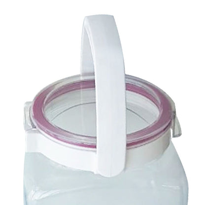Fresh Look Airtight Plastic Canister, Fuchsia Joints 3850 Ml
