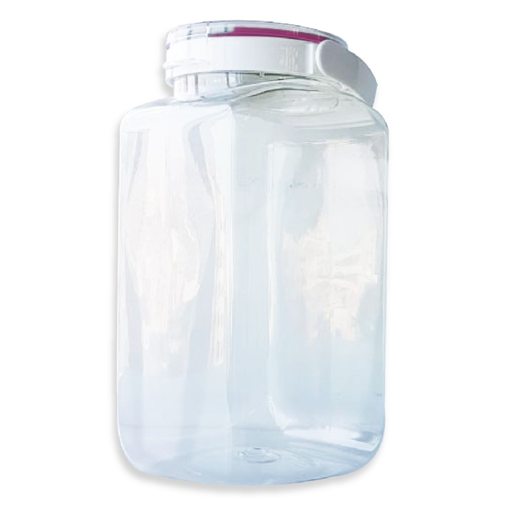 Fresh Look Airtight Plastic Canister, Fuchsia Joints 3850 Ml