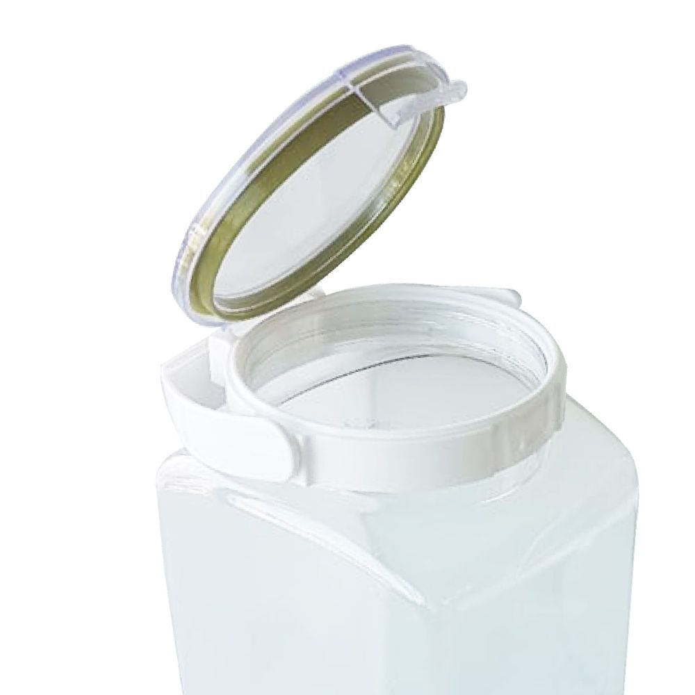 Fresh Look Airtight Plastic Canister, Kaki-Green Joints 3850 Ml