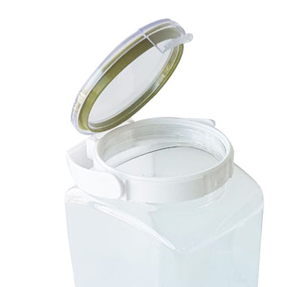 Fresh Look Airtight Plastic Canister, Kaki-Green Joints 3850 Ml