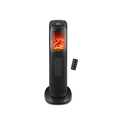 Beper, Ptc Tower Fan Heater - Led Flame, P203TER010