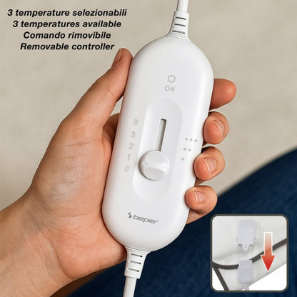 Beper Electric Single Size Blanket, P203TFO101