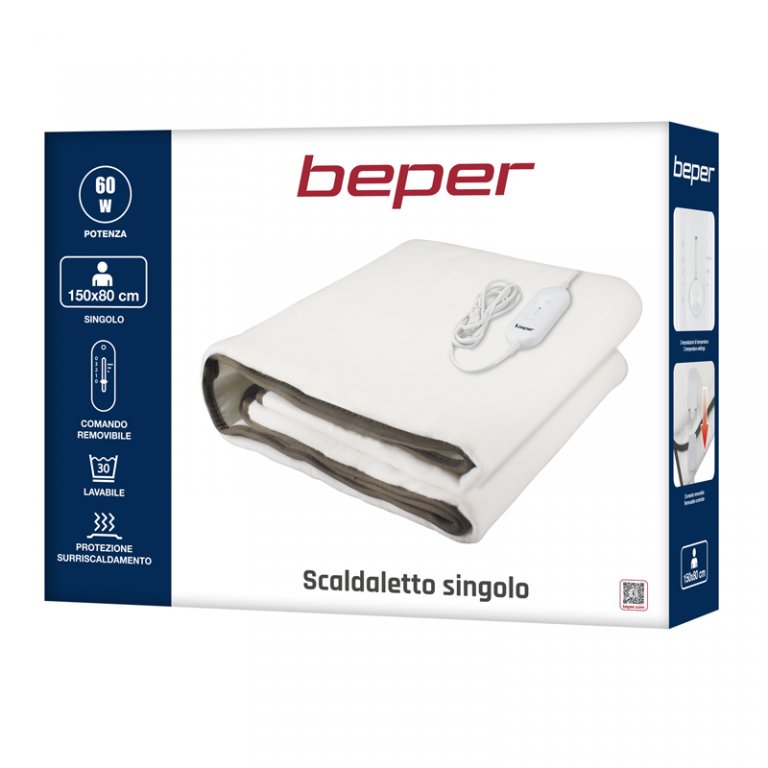 Beper Electric Single Size Blanket, P203TFO101
