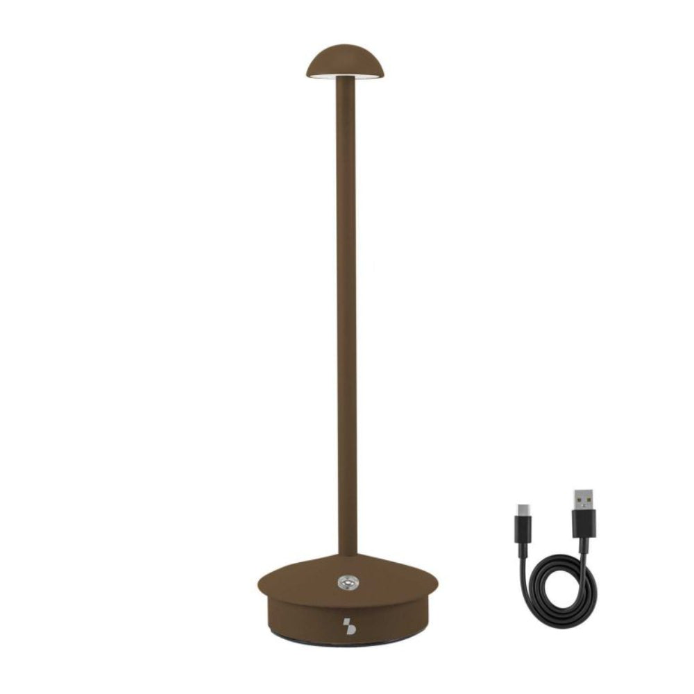 Beper Rechargeable Table Lamp Slim Corten, P207ILI155