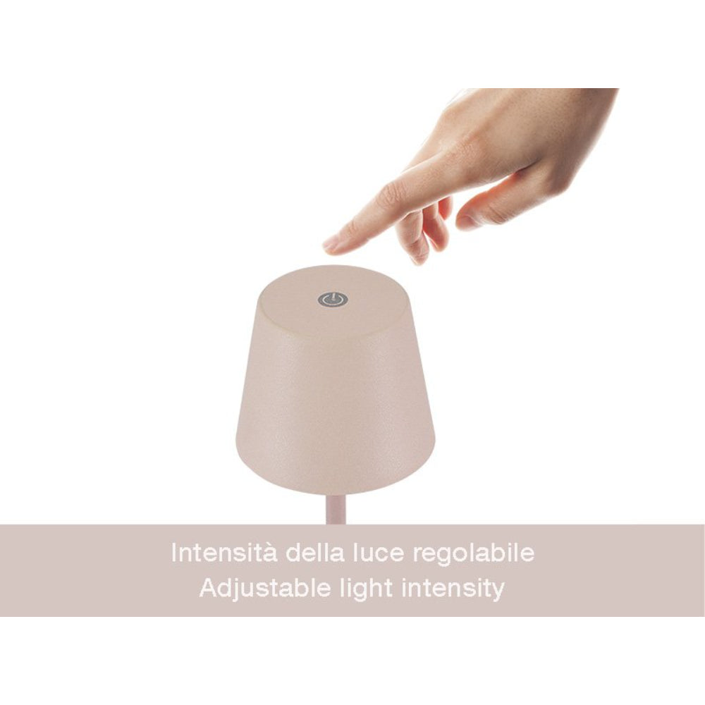Beper Rechargeable Table Lamp Pink, P207ILI202
