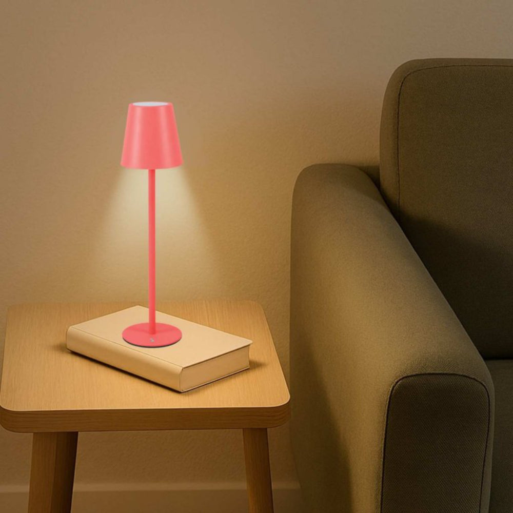 Beper Rechargeable Table Lamp Aura Coral, P207ILI206