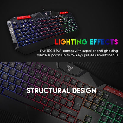 Fantech, P31 Gaming Combo 3In1