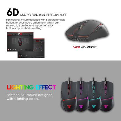 Fantech, P31 Gaming Combo 3In1