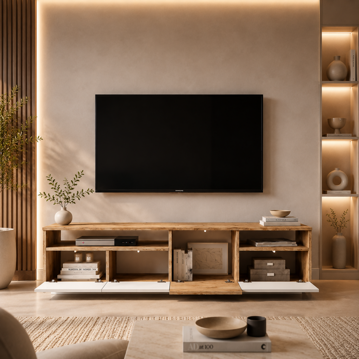 Future Luxe TV Wall Unit | FR5-AW