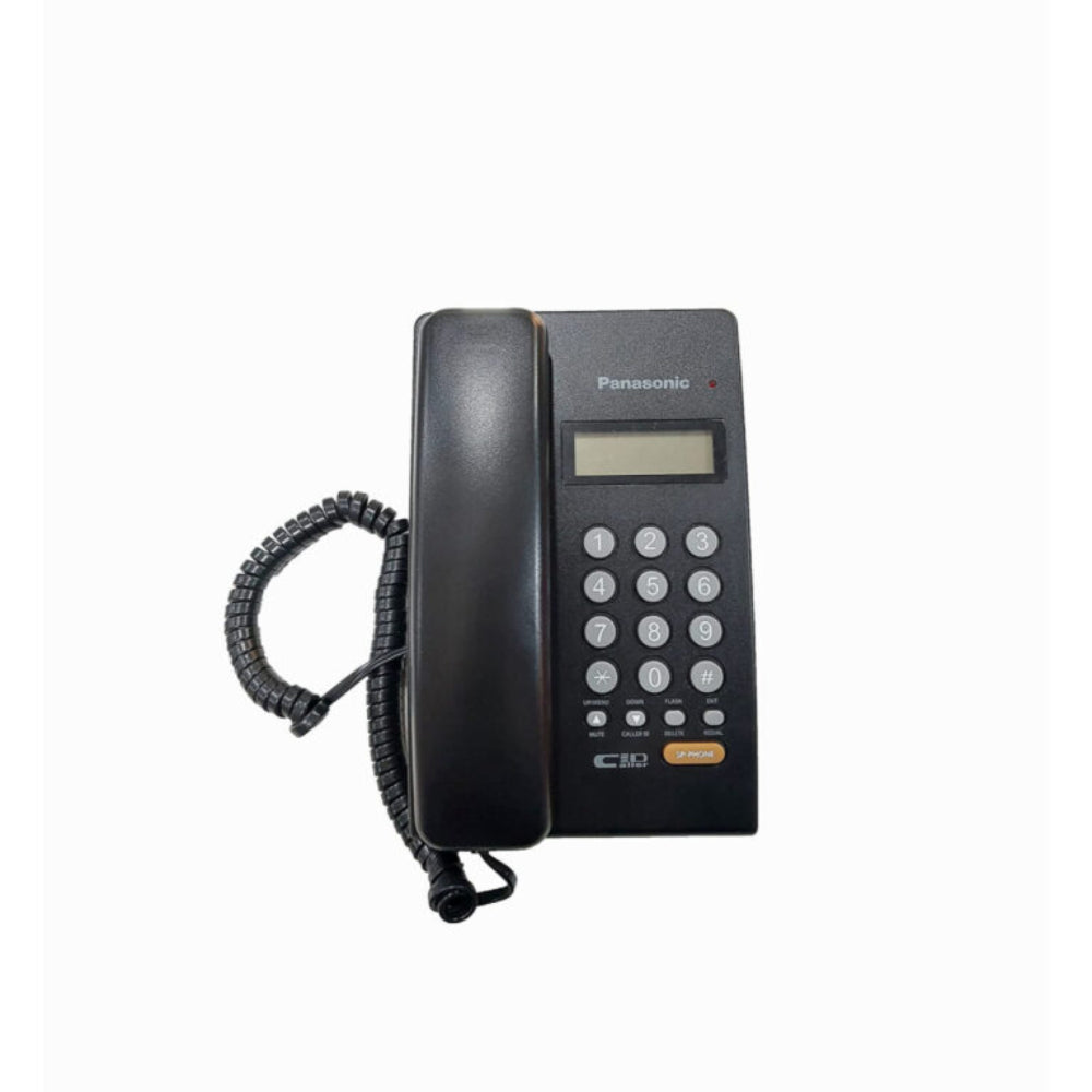 Panasonic Phone Slim Design, Speaker, C-ID 30 Call Log, 5 Re-Dial Memorty, LCD 7 Segment, 2 Line, PAN-TSC62SXB