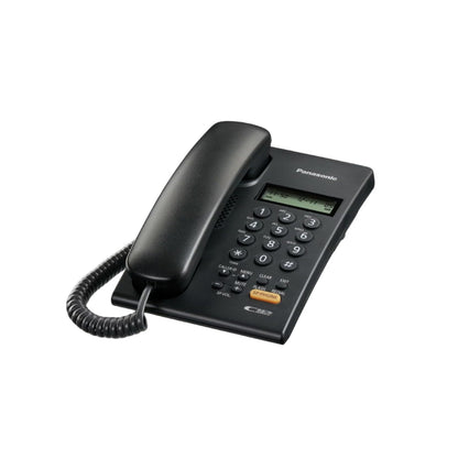 Panasonic Phone Slim Design, Speaker, C-ID 30 Call Log, 5 Re-Dial Memorty, LCD 7 Segment, 2 Line, PAN-TSC62SXB