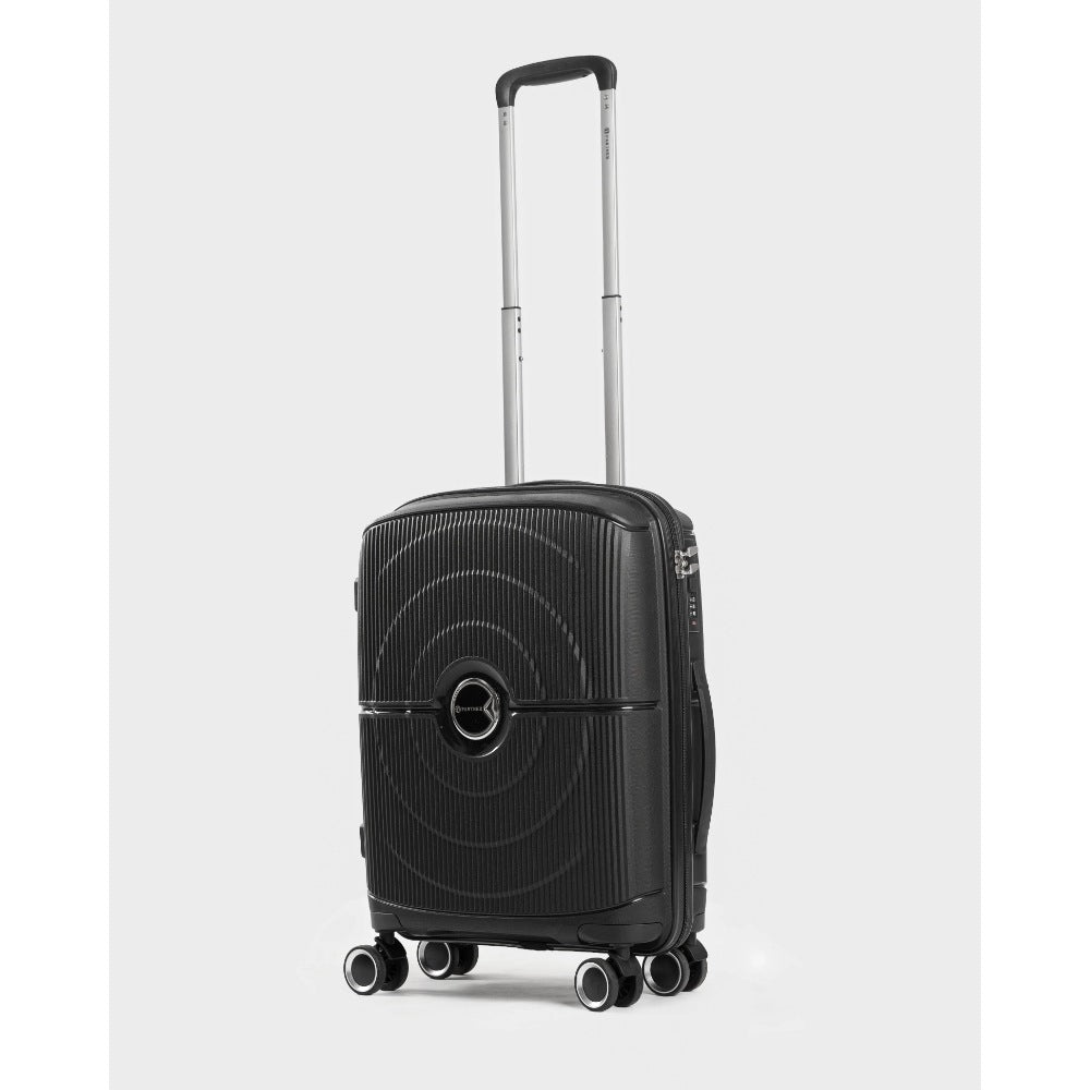 Partner Moden, Carry-On Travel Luggage Expandable Suitcase Spinner With Wheels And Built-In Tsa Lock, Beige , Available in Different Colors