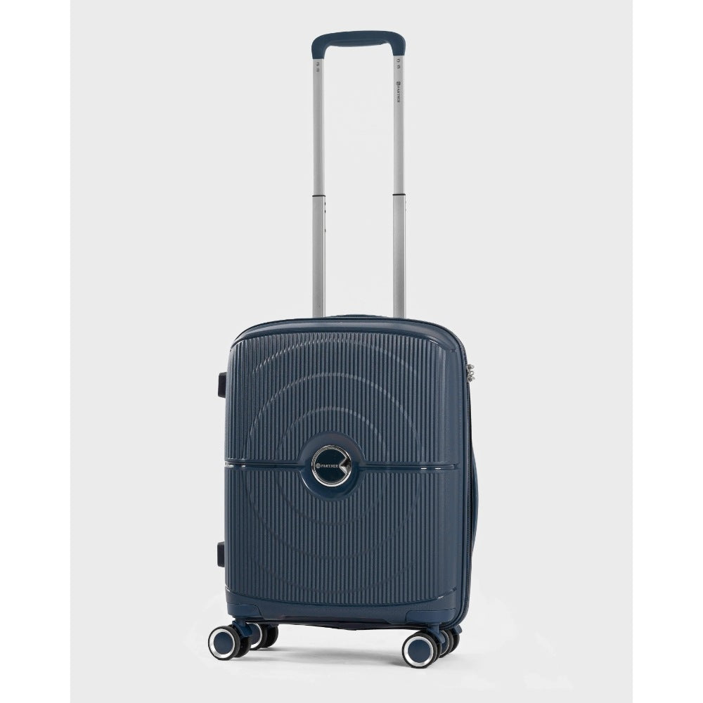 Partner Moden, Carry-On Travel Luggage Expandable Suitcase Spinner With Wheels And Built-In Tsa Lock, Beige , Available in Different Colors