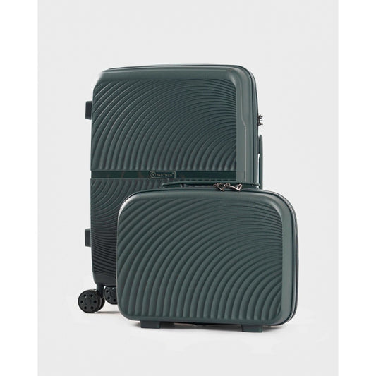Partner Prime, Hardside Spinner Luggage 2-Piece Set, Green, Available in Different Colors