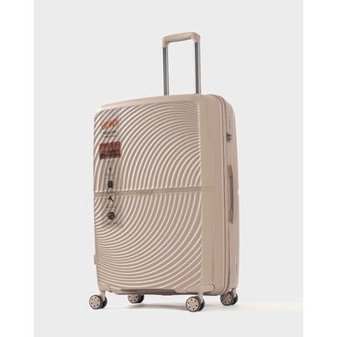 Partner Prime, Hardshell Expandable Spinner Luggage Checked-Large 30-Inch, Beige, Available in Different Colors