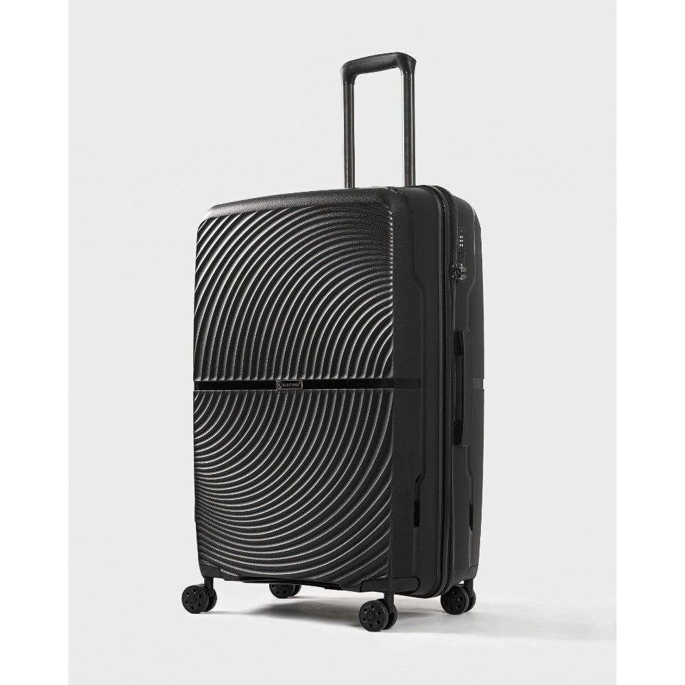 Partner Prime, Hardshell Expandable Spinner Luggage Checked-Large 30-Inch, Beige, Available in Different Colors