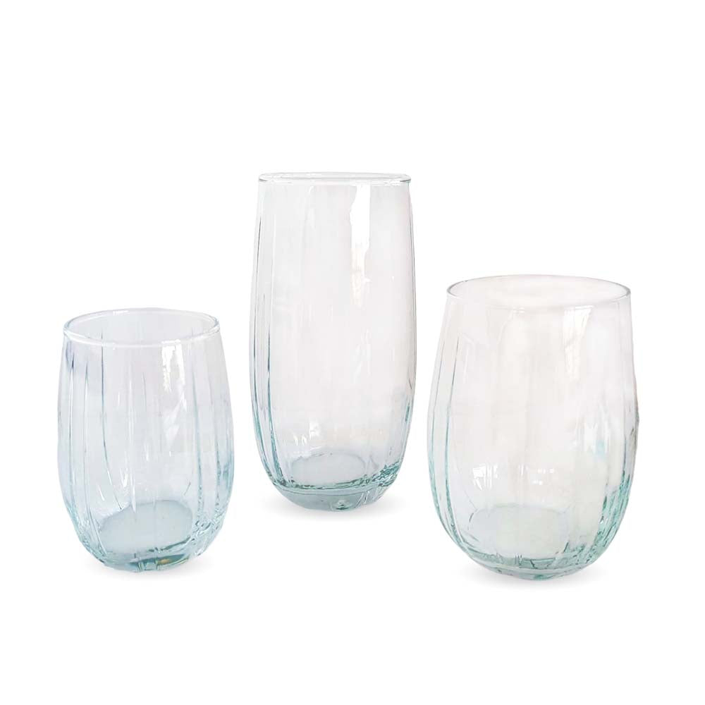 Pasabahce 18 Piece Water Set (6Pcs 240CC - 6Pcs 380CC - 6Pcs 500CC), TUR-CEL96820