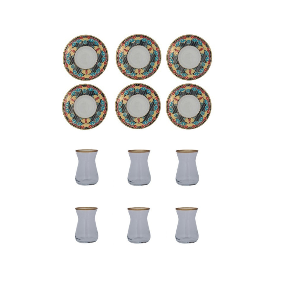 Pasha Home Tea Cup Set Of 6, TUR-PSH0079
