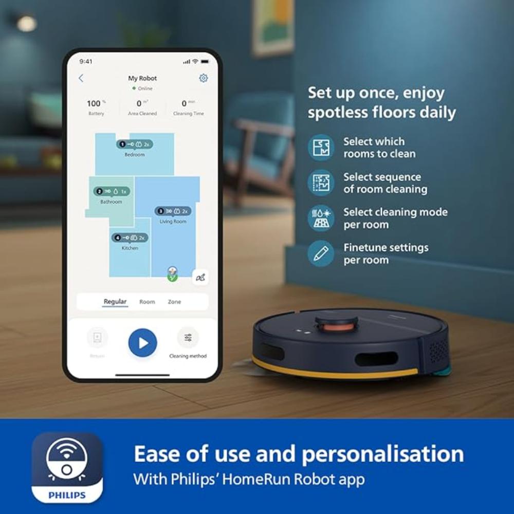 Philips, 2000 Series Robot Vacuum Cleaner, XU2000
