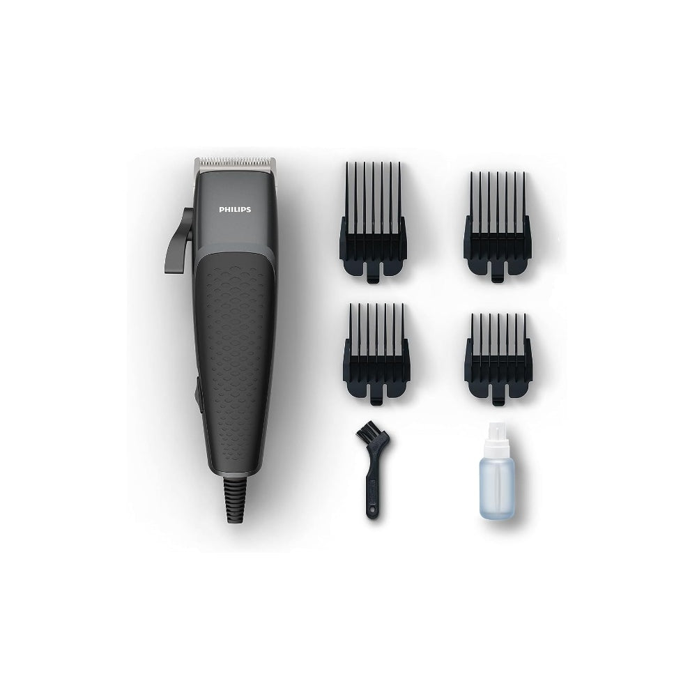 Philips, Hair Clipper For Hair And Face, Corded, Linear, Durable Motor, Cutter Width 41mm, 5 Range Of Length Setting, 2.4M Cord, Hair Combs 4, HC3100/13