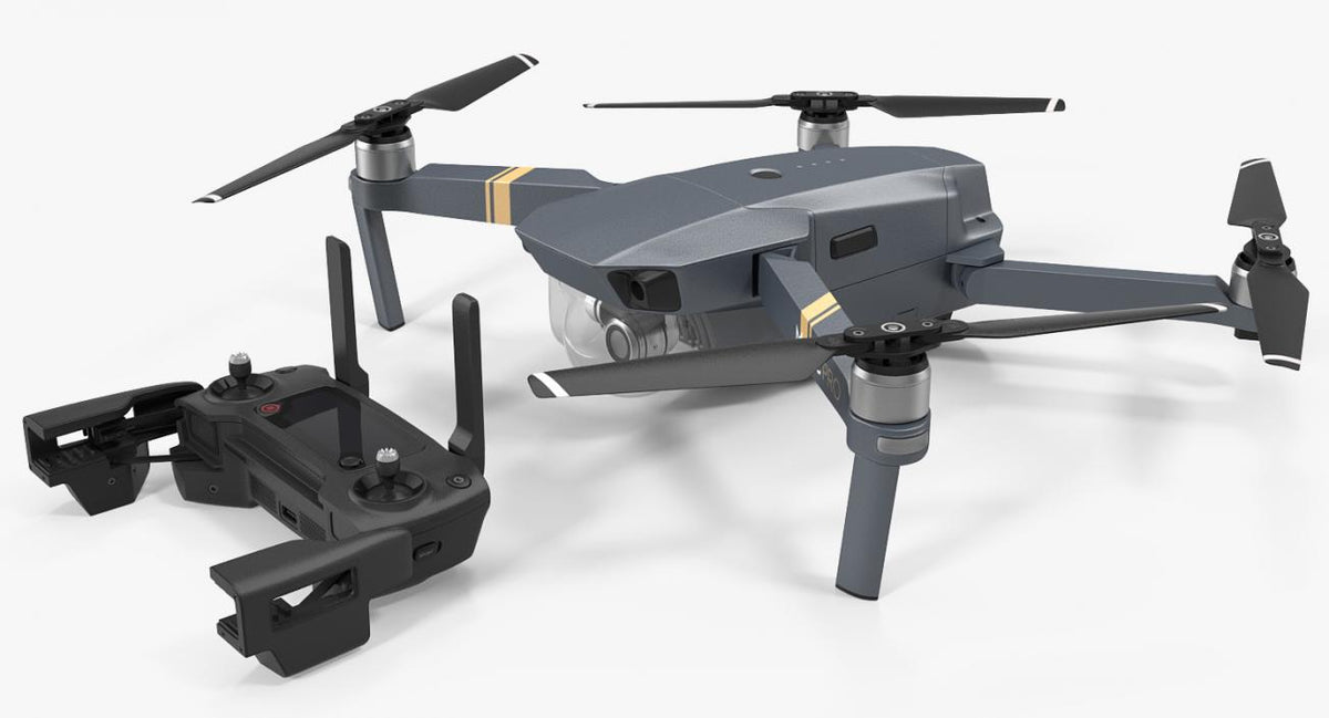 Dji, Mavic Pro Aircraft + Remote Controller + Charger + Power Cable + Gimbal, Phn-Gl200A