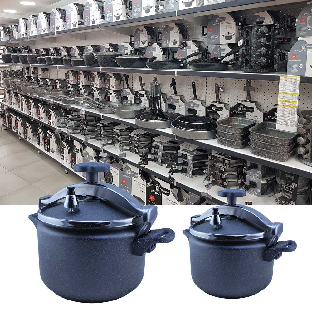 Phoenix, Professional Granite Pressure Cookware, 'Presto'