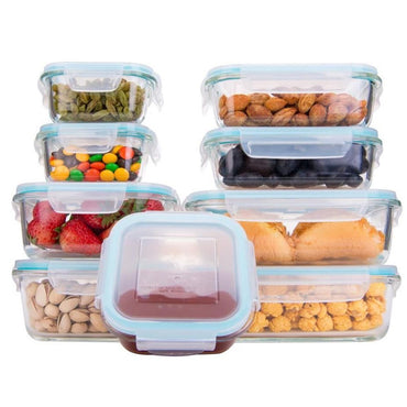 Phoenix, Smart Seal Glass Food Container Set Of 3 Pcs, Available in Different Sizes