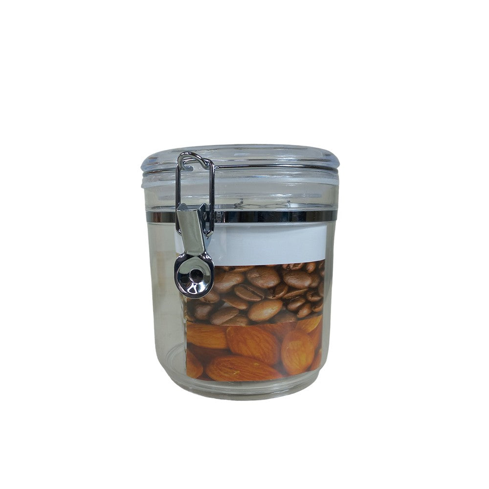 Phoenix, Acrylic Airtight Round Food Jar, Available in Different Sizes