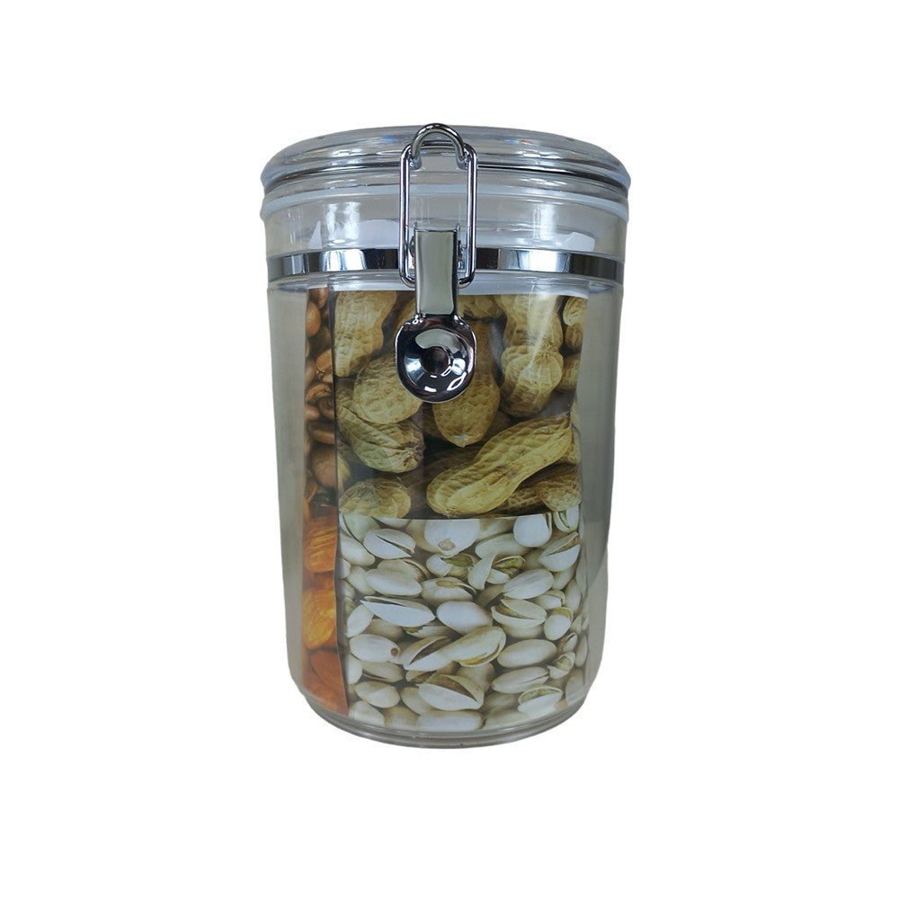 Phoenix, Acrylic Airtight Round Food Jar, Available in Different Sizes