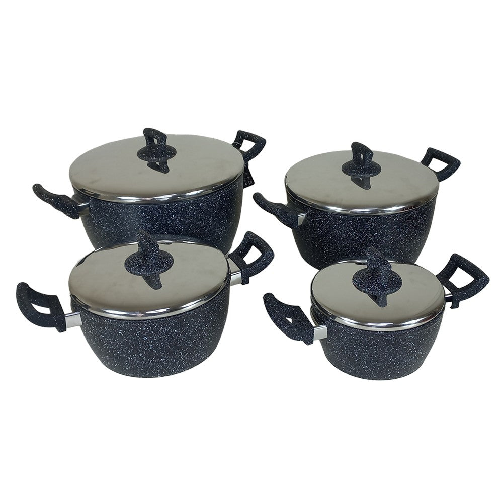 Phoenix, Professional Granite Cookware Set Of 8 Pcs