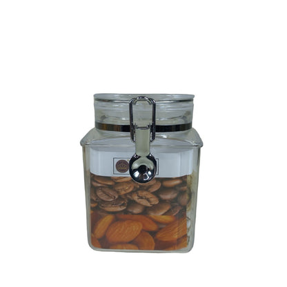 Phoenix, Acrylic Airtight Squared Food Jar, Available in Different Sizes