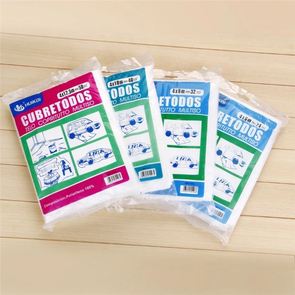 Plastic Drop Cloth 4x10
