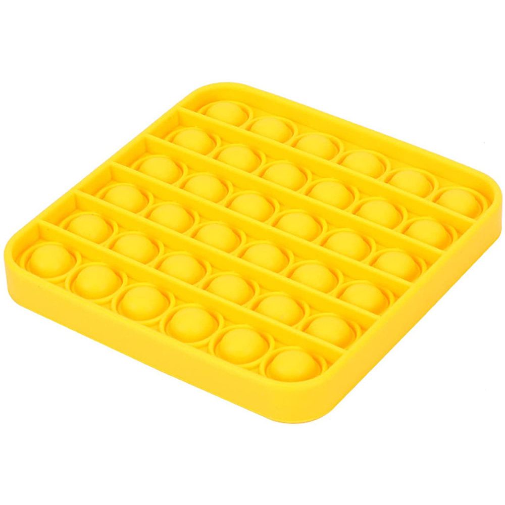 Cool Gift, Pop Bubble Sensory Fidget Toy, Yellow, Available in Different Models