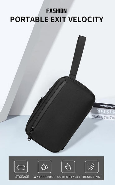 Poso, Waist Bag sling Bag Travel Pouch with Adjustable Strap