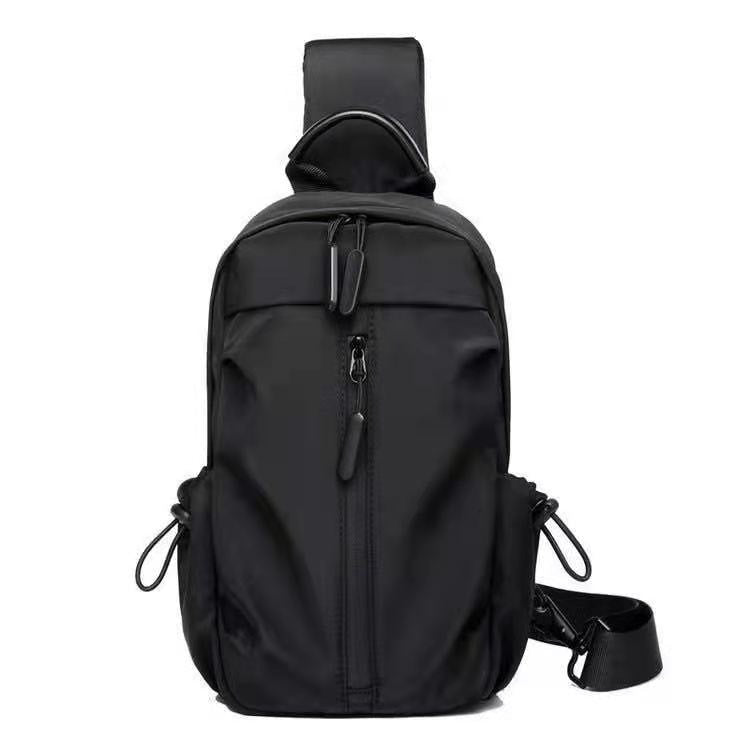Poso, Anti Theft Sling Bag, Crossbody Pack - Lockable Zippers, Rfid Safe Pocket And Cut Resistant Fabric Black