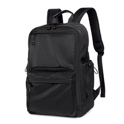 Poso, Anti Theft Travel Backpack, Business Laptop Backpack, College Student Book Bag With Usb Charging Port, Black