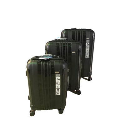 Premier, Lightness Comfort Expandable Travel Suitcase Bags Hardside 4 Wheels Luggage 3-Piece Set