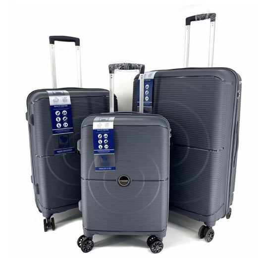 Premier, Luggage Sets With Spinner Wheels, Durable Polycarbonate Hardside Expandable Suitcase Sets 3 Pcs, Stylish Lightweight Travel Luggage With Tsa Lock, 20 24 28 Inch, Available in Different Colors
