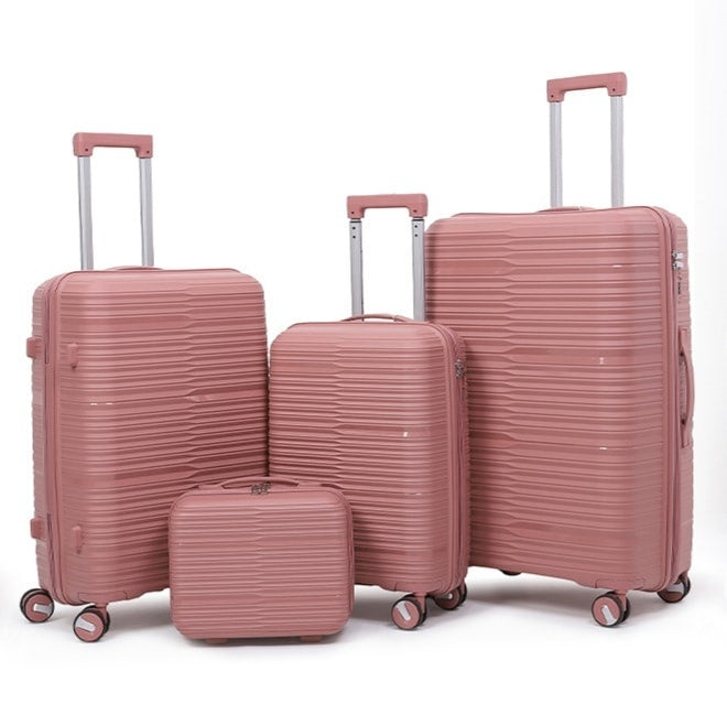 PresilandSwiss, Hardside Expandable Spinner Wheel Luggage, 3-Piece Set (20/24/28), Available in Different Colors