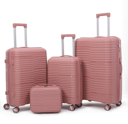 PresilandSwiss, Hardside Expandable Spinner Wheel Luggage, 3-Piece Set (20/24/28), Available in Different Colors
