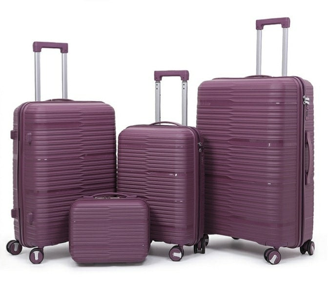 PresilandSwiss, Hardside Expandable Spinner Wheel Luggage, 3-Piece Set (20/24/28), Available in Different Colors