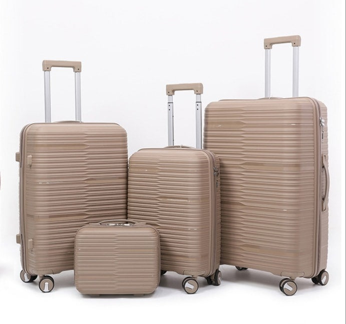 PresilandSwiss, Hardside Expandable Spinner Wheel Luggage, 3-Piece Set (20/24/28), Available in Different Colors