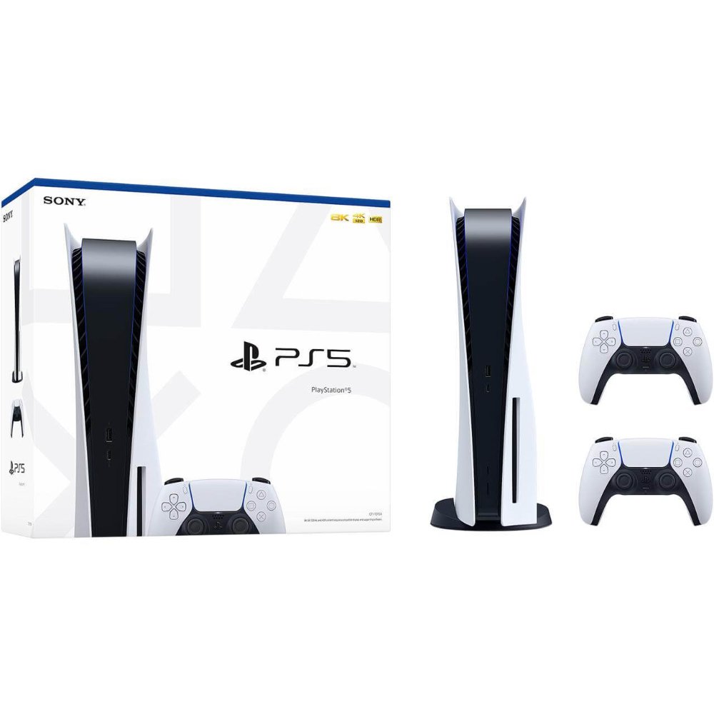 Sony, Ps5 Console Disc Edition+Extra Controller