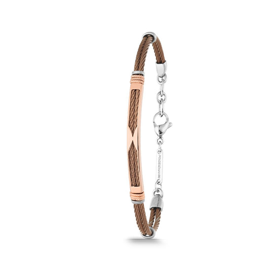 Polo Exchange, Man Steel Bracelet